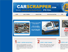 Tablet Screenshot of carscrapper.com